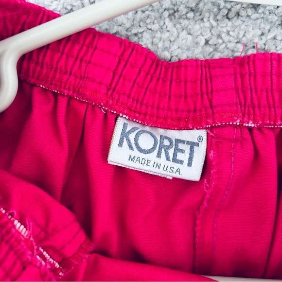 1980s vintage Koret of California brand cotton/poly blend midi skirt s 2/4 - Picture 3 of 4